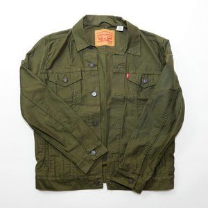 Levis Jacket Military Green